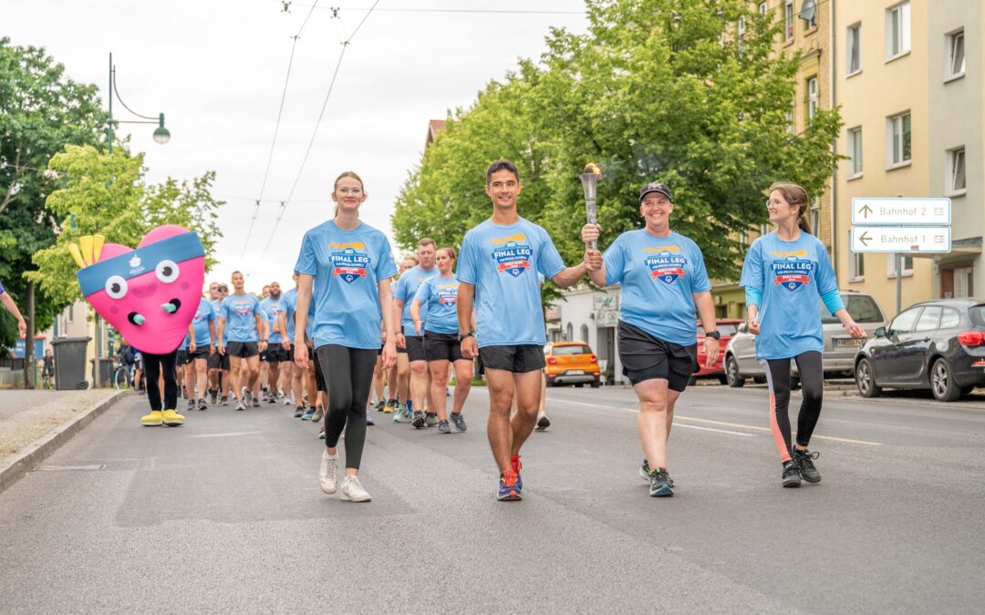 Die Flame of Hope™ in Eberswalde