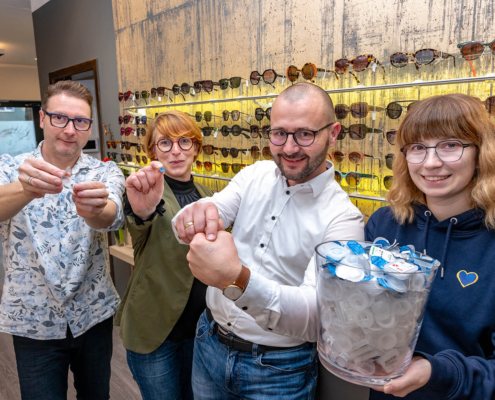 Neue Wege für die Entsorgung von Kontaktlinsen-Verpackungen - Foto: Torsten Stapel