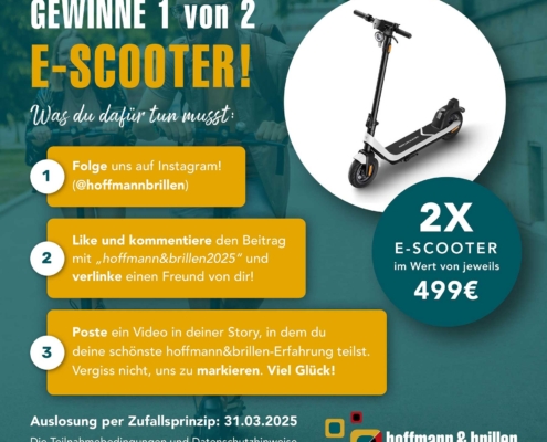 Gewinnspiel - Gewinne 1 von 2 E-Scooter