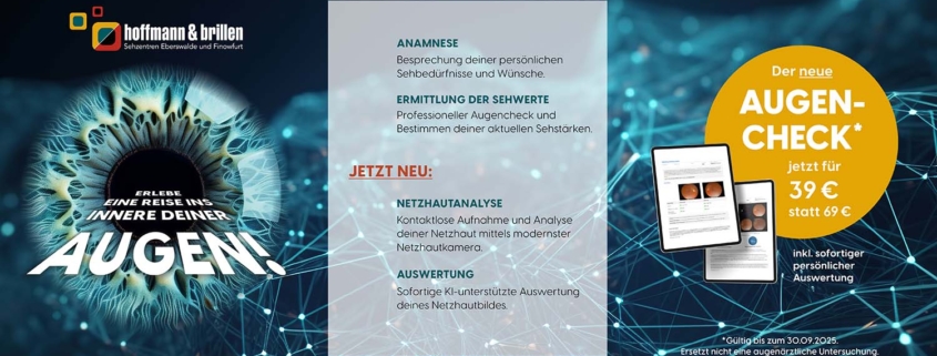 Der neue Augencheck mit KI-Unterstützung