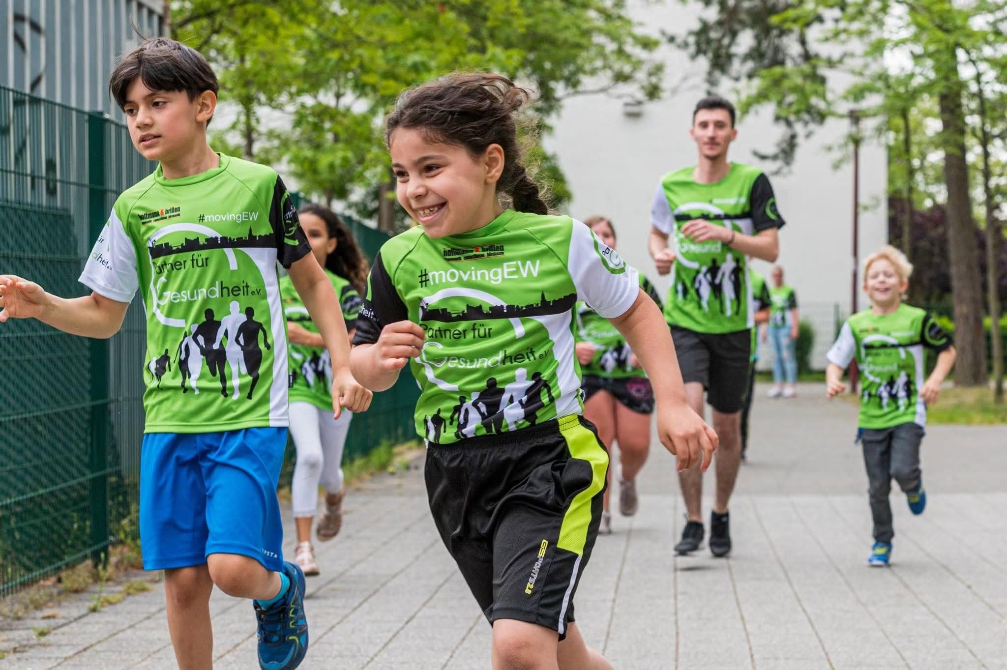 Läuferinnen und Läufer beim Eberswalder Stadtlauf