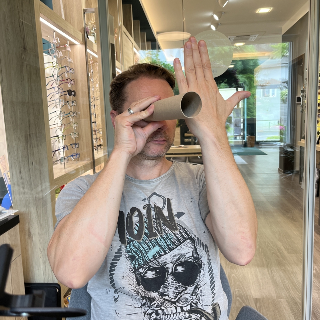 &Uuml;bung mit der R&ouml;hre bei hoffmann und brillen