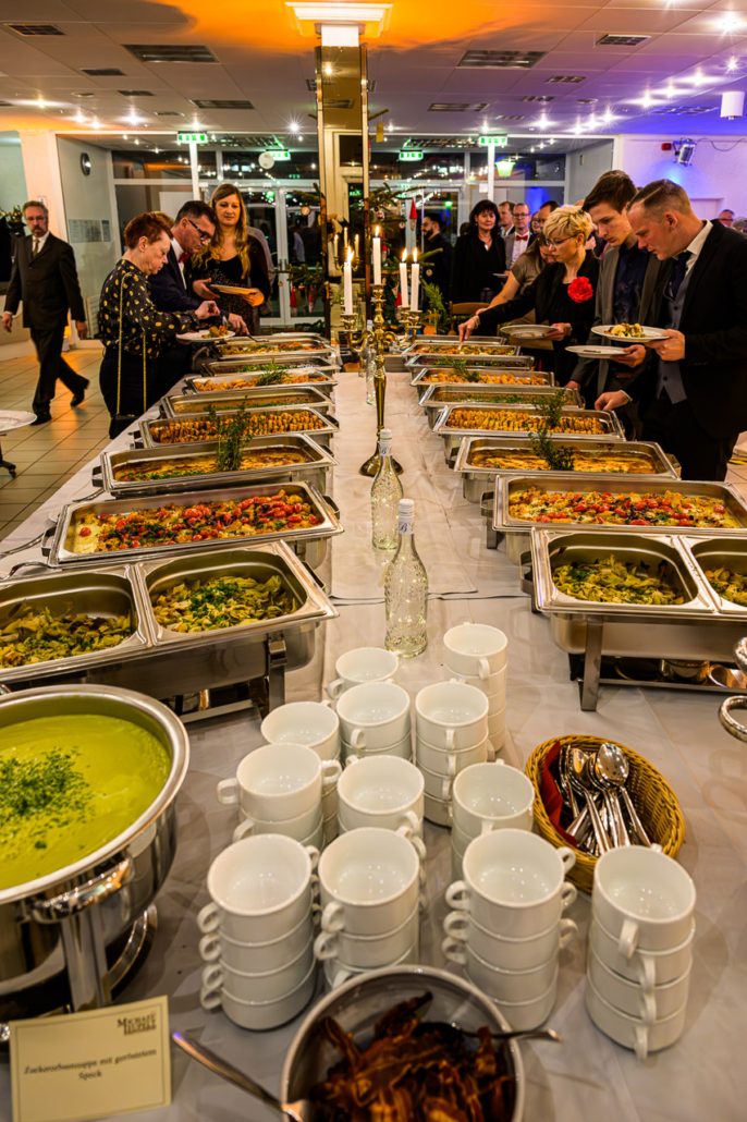 Buffet im Haus Schwärzetal bei der Benefiz-Gala 2023