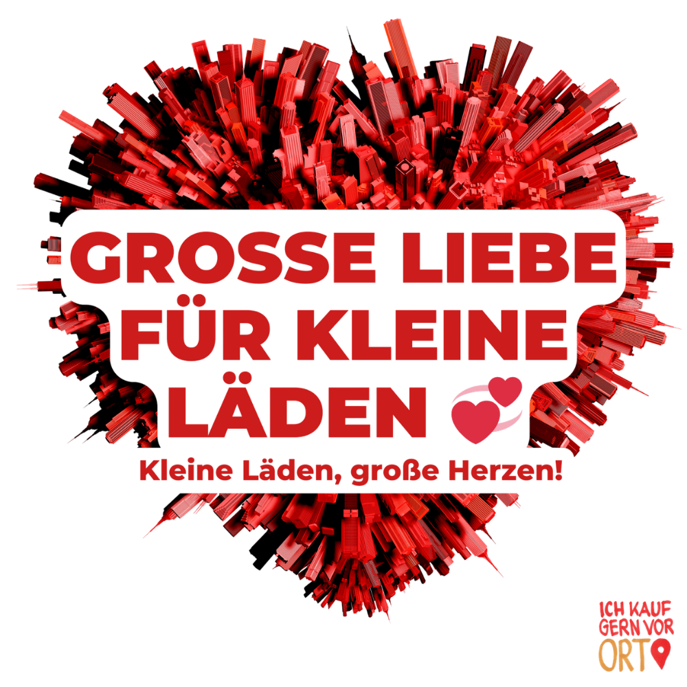 Ich kauf gern vor Ort, große Liebe für kleine Läden